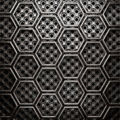 metal on wall background N150