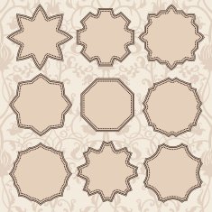 Vintage frames set N6