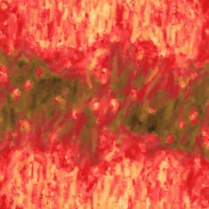 Abstract Watercolor nature painting N178