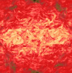 Abstract Watercolor nature painting N230
