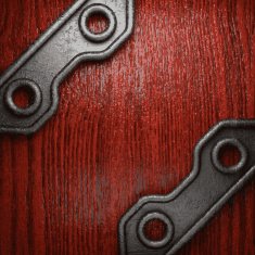 metal and wood background N376
