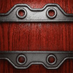 metal and wood background N378