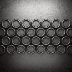 metal on wall background N168
