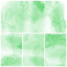 Set of Colorful water color painting background N18