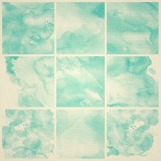 Set of Colorful water color painting background N20