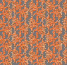 Retro Floral Ornament Vector background