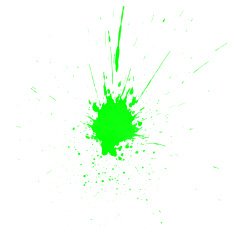 watercolor splashes on white background N7