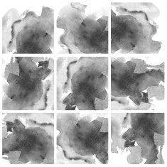Set of Colorful water color painting background N67