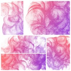 Set of Colorful water color painting background N99