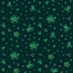 Flowers bluebells seamless wallpaper