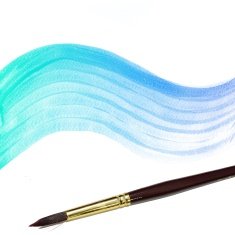 Colorful water color painting background N147