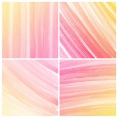Set of Colorful water color painting background N182