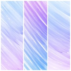 Set of Colorful water color painting background N187