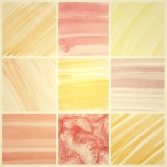 Set of Colorful water color painting background N192
