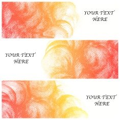 Set of colorful Abstract water color painting background N44