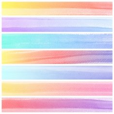 Set of colorful Abstract water color painting background N63