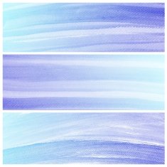 Set of colorful Abstract water color painting background N77