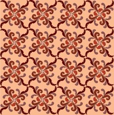Floral ornamental seamless texture N2