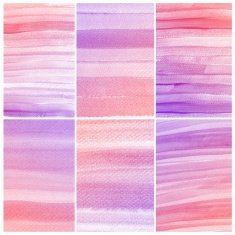 Set of colorful Abstract water color painting background N91