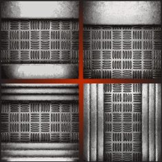 Vector metal background set N64