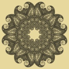 Circle ornament N41