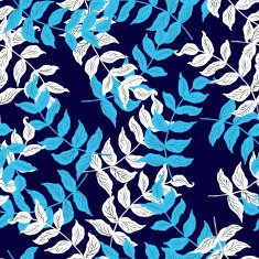 vector pattern with leaves N2