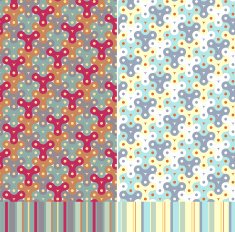 Geometric seamless pattern N241