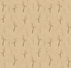 Seamless pattern with drawings of trees N2