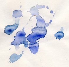 Painted watercolor mess N8
