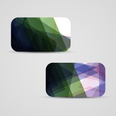 Vector business-card set for your design N160