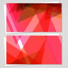 Vector business-card set for your design N162