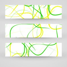 Vector banner set for your design N95