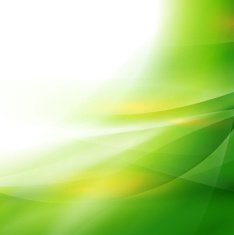 Abstract smooth green flow background Vector illustration