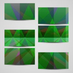 Vector business-card set for your design N168