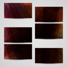 Vector business-card set for your design N172