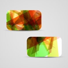 Vector business-card set for your design N173