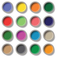 oil paint buckets