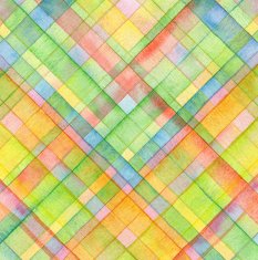 Abstract strip watercolor painted background N5