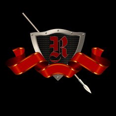 Medieval shield and banner N2