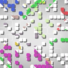 Abstract shapes background N254