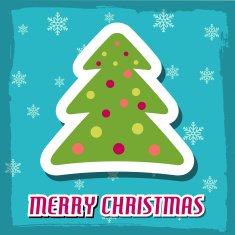 merry christmas and happy new year background cards concepts Vector N21