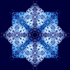 Mandala Decorative hand drawn lace pattern N13