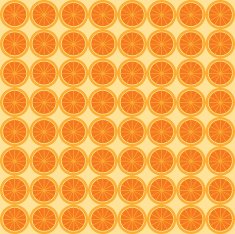 Decorative texture with an orange pattern on a light background