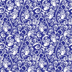 Seamless pattern - floral ornamental background