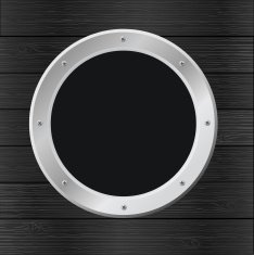 wood background with porthole N2
