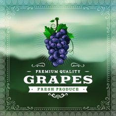 F&B Labels - Grapes