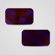 Vector business-card set for your design N195