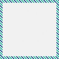 White textured paper with glitter stripe border N4