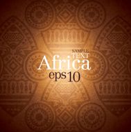African background design template N2