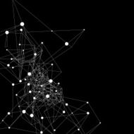 dot and line pattern background